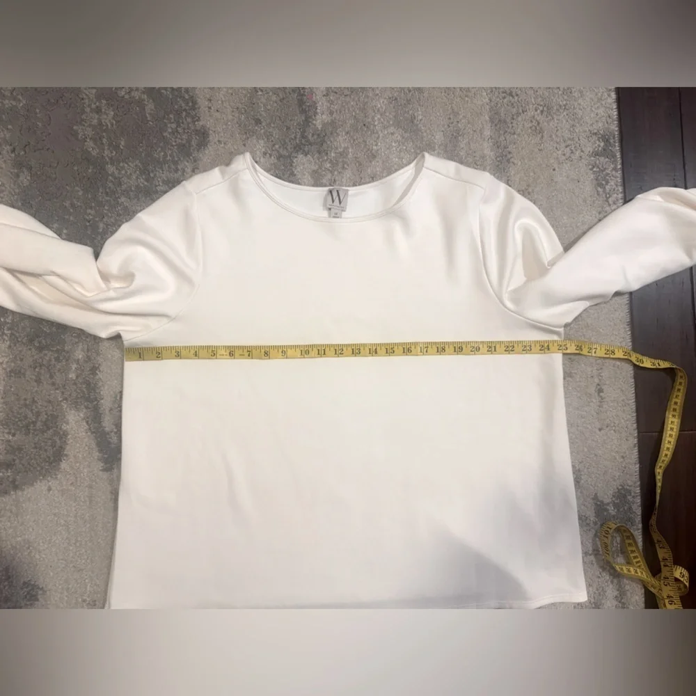 Worthington Long Sleeve White Women's Top